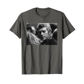 Steve McQueen The Great Escape Actor & Motorcycle Racer 1969 T-Shirt