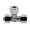 Adjustable L-cutting ring screw 8 L, galvanised steel L connection