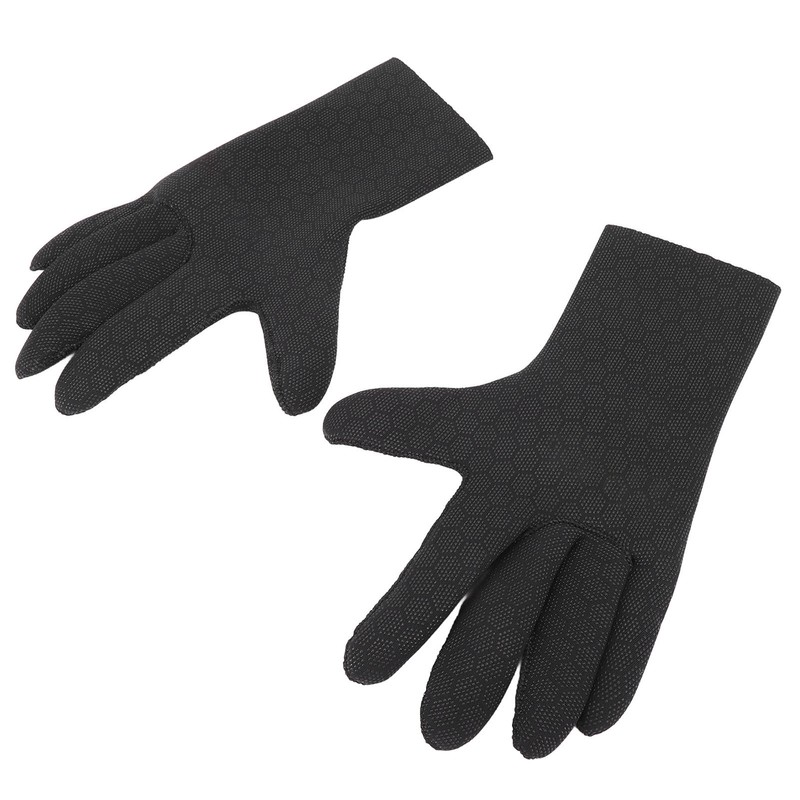 1 Pair Diving Gloves Warm Cold Proof Prevent Slip 3mm