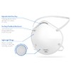 Bitstrong ZYB-11 NIOSH Certified N95 Masks (Cup-Type), 20 Masks, 4-Layer