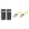 2PCS Silicone LED Light Bulb GY6.35 COB 1505 3W 12V