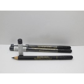 FEMME COUTURE EYE DRAMA GLITTER EYE PENCIL BLACK 0.04 OZ (LOT OF 3)