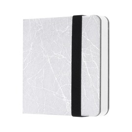 PATIKIL Watercolor Journal, 24 Sheets 4x4 Inch 100% Cotton Cold-pressed Watercolor Paper Handbook Sketchbooks 140lb/300 GSM Coarse Lines for Art Painting Drawing Artist, Gray