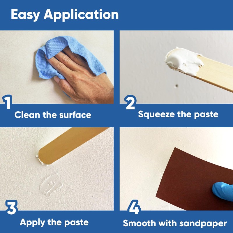 Quartz Countertop Repair Kit (6 Pcs Set), Marble and Granite