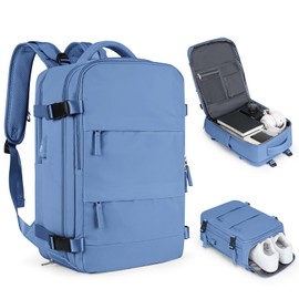 coofay Large Travel Backpack For Women Men Airline Approved Carry On Backpack Flight Approved Waterproof Sports Luggage Backpack Casual Daypack Small Hiking Backpacks