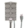 UltraPro Outdoor 6 Outlet Yard Stake Timer, Plug-in, Dusk to