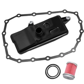 Transmission Filter and Oil Pan Gasket kit Replace 21814-5T0-000 25420-5T0-003 25450-P4V-013 Compatible with H-onda Civic Fit HR-V