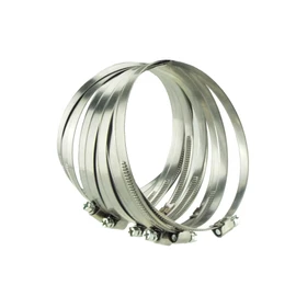 Tumble Dryer Vent Hose Clips 90-110mm for Attaching 4" Hose to Adaptor, 2 Clips Supplied