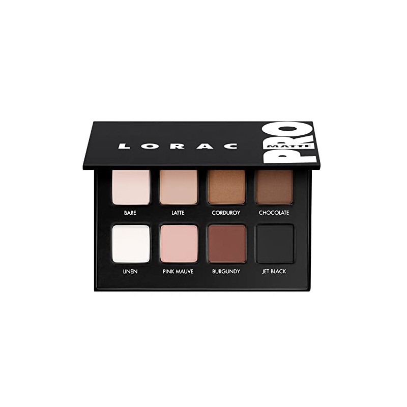 Paleta de sombra de ojos mate de LORAC Pro
