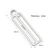 HiCOZZIE Scuba Diving Diving Sidemount BCD Fixing Buckle Rope Retainer