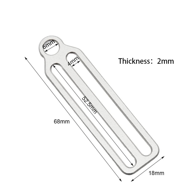 HiCOZZIE Scuba Diving Diving Sidemount BCD Fixing Buckle Rope Retainer