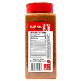 Killer Hogs The BBQ Rub | Championship Grill Seasoning for Beef, Steak, Burgers, Pork, and Chicken | 17.3 Ounces