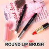 Lip Brush for Smooth Lipstick, Compact and Portable Design with