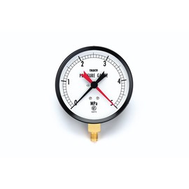 Ichinen TASCO TA148AF-350 100mm Pressure Gauge (5.0 Mpa Installation Needle)
