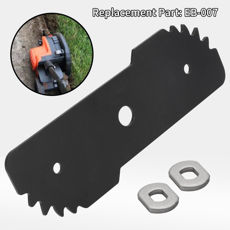 EB-007 Edge Hog Heavy-Duty Edger Replacement Blade Compatible with Black
