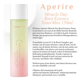 Aperire Miracle Day Root Essence tónico coreano 150 ml, firmeza e hidratación