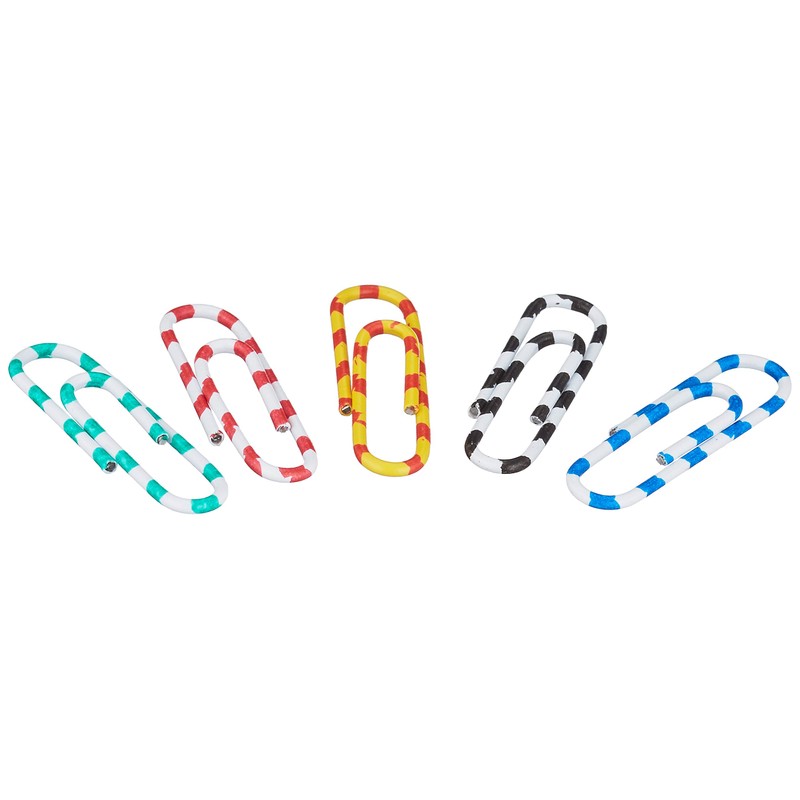 ALCO-Albert 2259-26 Paper Clips Round 26 mm Assorted Colours Pack