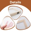 KeaJuidy Pack of 3 Wooden Paper Making Frame, Double Layer