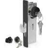 Commercial Door Lock with Deadbolt ，Storefront Mortice Hook Door Lock，Swing