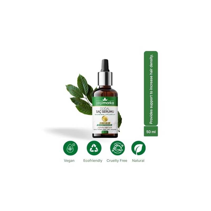 Green Natural Hair Serum