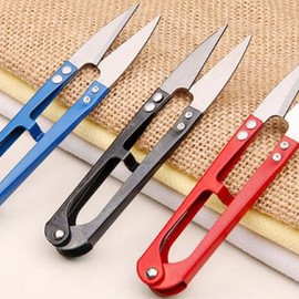 3Pcs U Sewing Scissors Clippers Embroidery Tailors Scissors Mini Small Snips Trimming Nipper Yarn Thread Cutter Great for Stitch DIY Supplies Projects