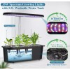 TRECAAN Indoor Herb Garden Kit, Hydroponics Growing System, 7 Pod