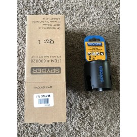 New Spyder 2-1/2” Tungsten Carbide Tipped Hole Saw 600028 2.5”
