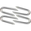 Nartel® Galvanised Netting Staple U Nail, 100 g, (Approx 55pcs)