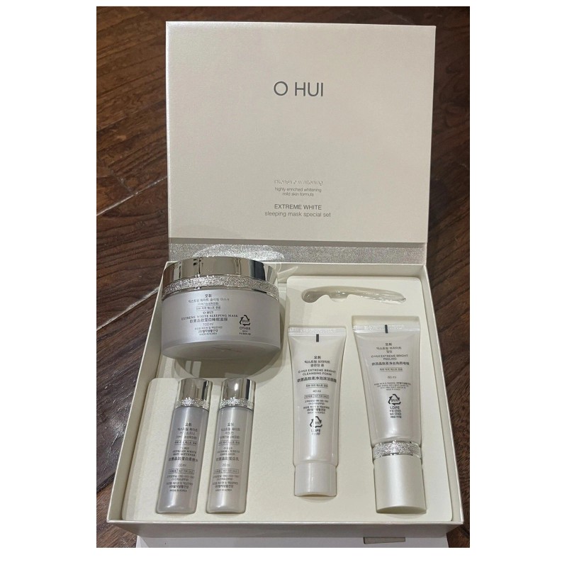 OHUI Extreme White Sleeping Mask Cream 100ml special set O