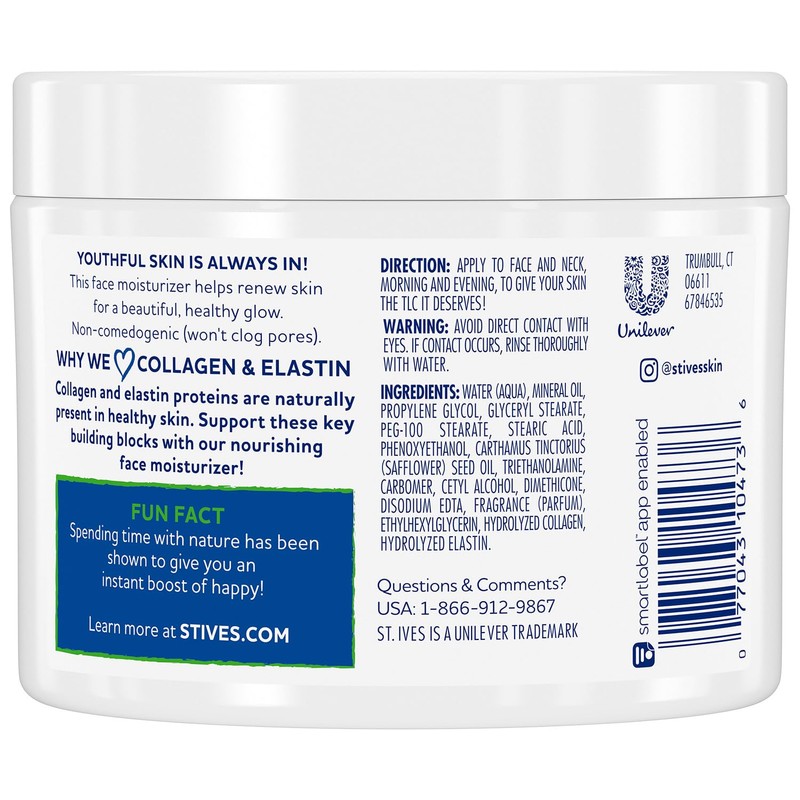 St. Ives Face Lotion 4-Pack – Collagen & Elastin Renewing