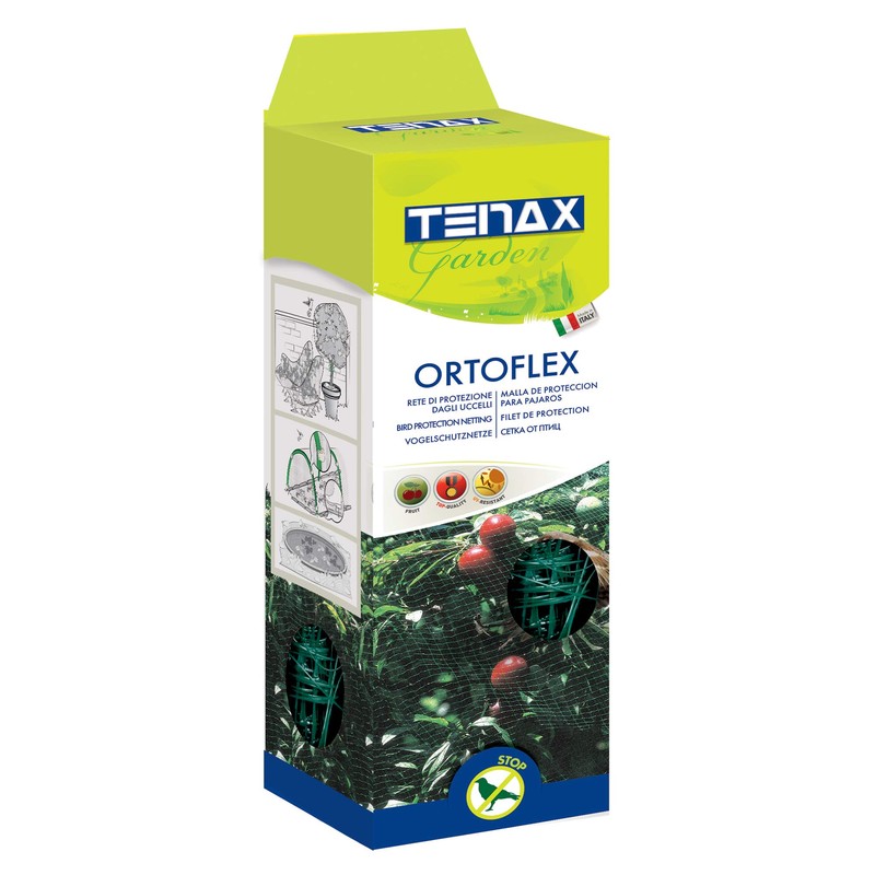 Tenax 55032348 Ortoflex Square Woven Bird Net – Green