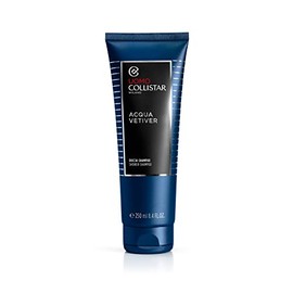 Collistar Acqua Vetiver Shower Gel Shampoo for Men, Cleanses Body and Hair, Nourishes and Moisturises Without SLES, 250 ml