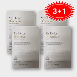 My D Day Bromelain Powder Powder Pineapple 3+1 Total 40 Packets / 마이디데이 브로멜라인 분말 가루 파인애플 3+1 총40포