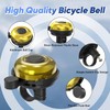 Bike Bell, 100 db, Waterproof and Rustproof Aluminum, Suitable for