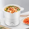 Small Electric Hot Pot Multifunctional Compact Folding Rapid Noodles Cooker
