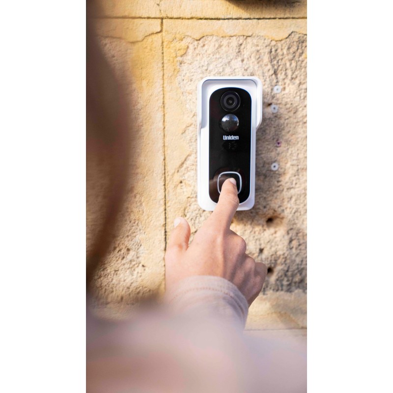 Uniden App Cam Solo X2K Bell - 100% Wirefree 2K