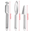 Tkxjry Pack of 3 Fish Scaler Remover, Fish Scale Remover,