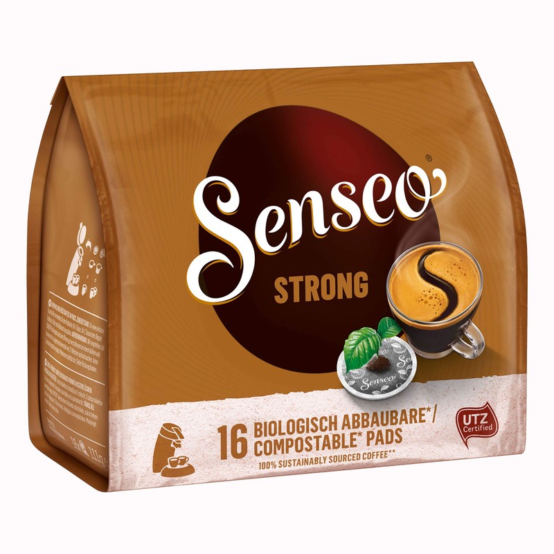 Senseo Strong / Dark Roast, Pack of 5, 5 x