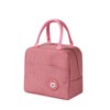 Tongke Insulated Lunch Bag, Portable Thermos Lunch Box Carrier, Double-Layered