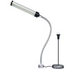 LED Magnetic Work Light, 24W high Brightness,Flexible Gooseneck lamp with