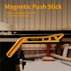 POWERTEC Deluxe Magnetic Push Stick Fits Table Saws, Router Tables,