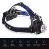 Unbranded 990000LM LED Headlamp USB Rechargeable Headlight Head Torch Lamp