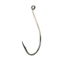 Mustad UltraPoint 92604R Octopus/Beak Fishing Hook, 92604NP-BN-4-25U, Black Nickel, [Size 4, Pack of 25]