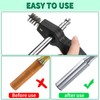 4 Pieces 4 in 1 Copper Tubing Brush 1/2 in