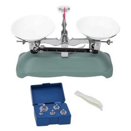 100/500 g Mechanical Scales with Weight Set Scale Tray 10 G, 20 G, 50 G, 100 G, 200 G Weights (100 g)