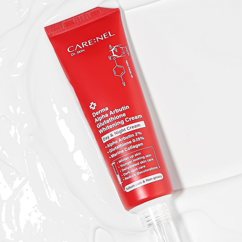 까레넬 알파 알부틴 글루타치온 시너지 화이트닝 크림 Carenel Alpha Arbutin