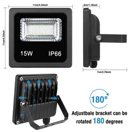 Z 150W Equivalent Led Color Changing Flood Lights Multi Colors RGB Uplighting with Remote, IP66 Waterproof Stage Lights, Dimmable Colored LED Lights, Floor for Party Outdoor Indoor Decor