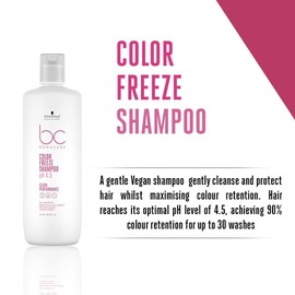 Schwarzkopf BC COLOR FREEZE Shampoo, 1000 ml