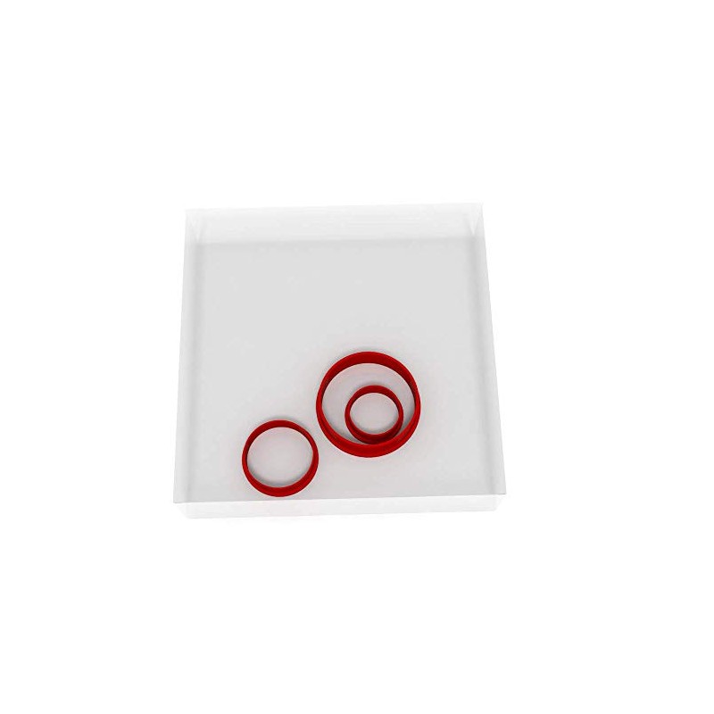 Mini/Tiny Circles Set of 3 Value Fondant Cutter 1.5CM +