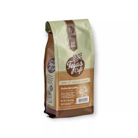 Tejas Cafe Dulce De Leche Ground Coffee 11 oz Bag